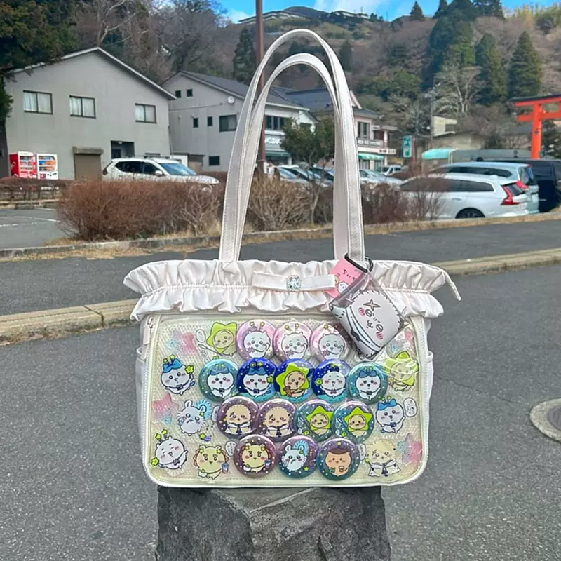 Extra large capacious cute one-shoulder bag to go out