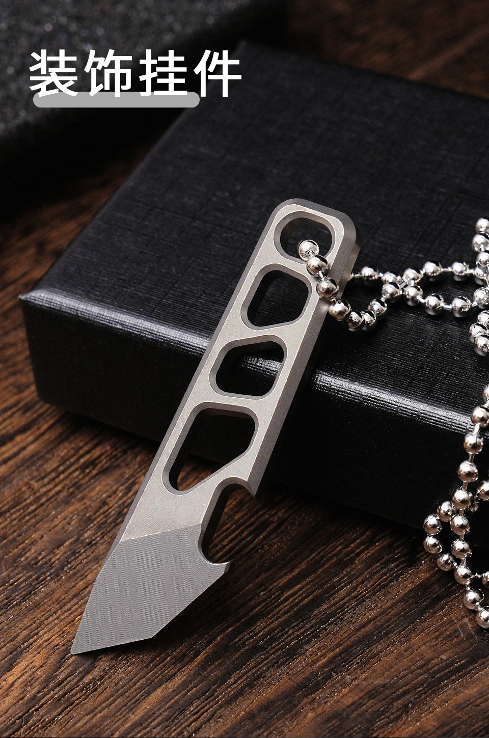 NEUE MINI TC4 Titan Legierung Brecheisen Flaschenöffner Maßstab Sechskantschlüssel EDC Outdoor Werkzeuge Multifunktions Camping Ausrüstung – Detail 7