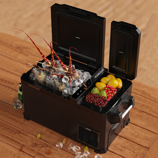 Aodaxin 36L Refrigerated and Freezing Car Refrigerator Car Home Dual-Use Small Refrigerator Compressor Portable Refrigerator