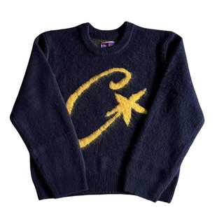 New Long-Sleeved Sweater, Street Fashion, Versatile, Loose Pullover Knitwear, Ins Cross-Border Versatile Top