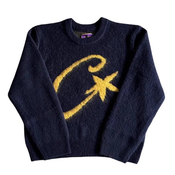 New Long-Sleeved Sweater, Street Fashion, Versatile, Loose Pullover Knitwear, Ins Cross-Border Versatile Top New Long-Sleeved Sweater, Street Fashion, Versatile, Loose Pullover Knitwear, Ins Cross-Border Versatile Top