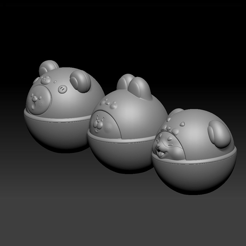 Sanxin animal hockey sobre hielo molde de silicona DIY conejito dibujos animados cubo de hielo molde de hielo de whisky fuente de fábrica