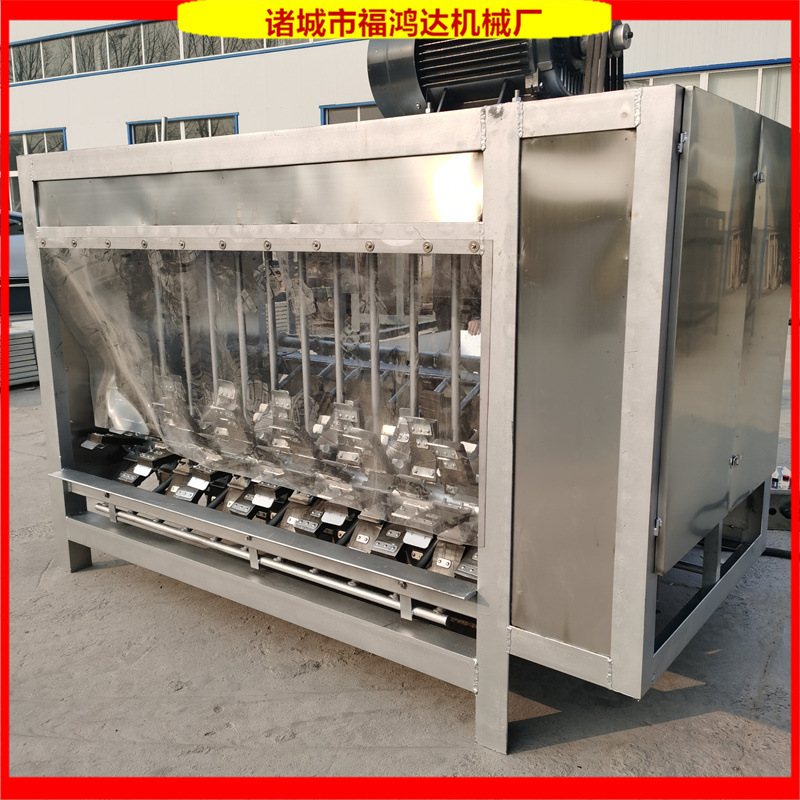 液压站功率4KW的猪脱毛机 浸烫后整猪刨毛打毛机 猪牛羊屠宰设备