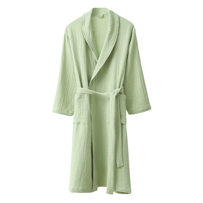 Хлопок Four Seasons A Класс трехслойная марля халат халат