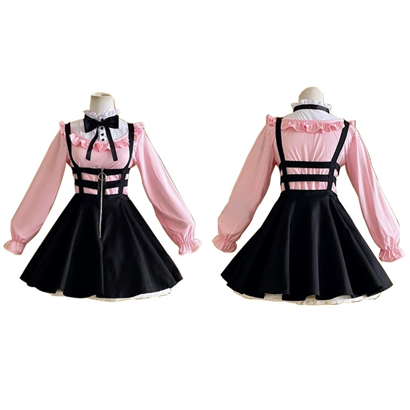 Хэллоуин Idol Master Shining Color Cos Костюм Двухмерное косплей Аниме костюм Мой Герой Девушка Даидон Юко