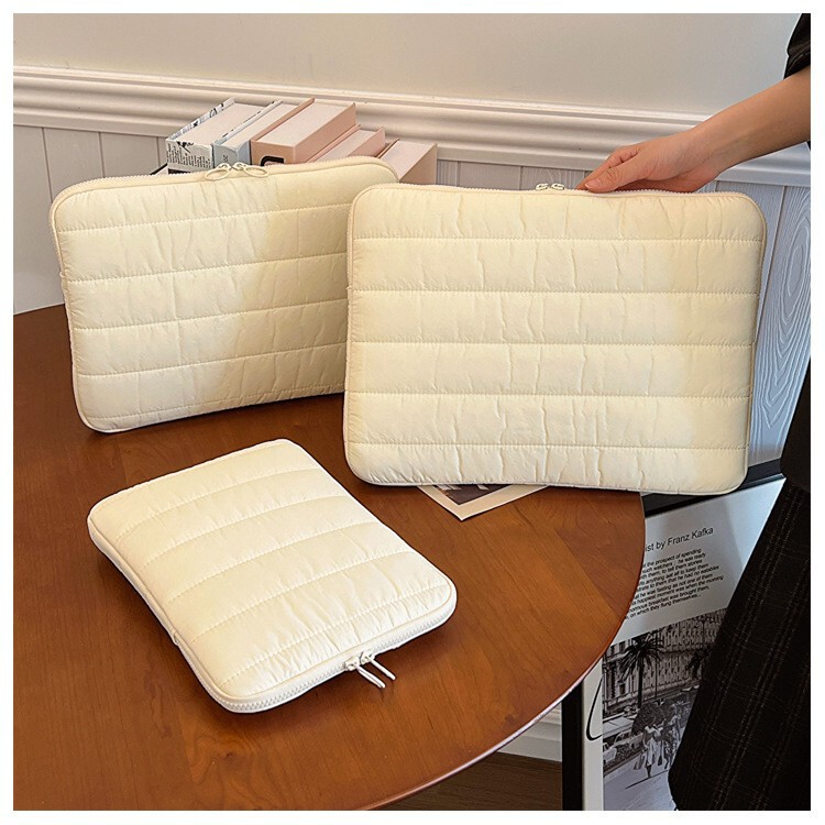 Super soft fluffy ipad liner bag Lenovo Xiaomi Huawei matebook14-inch Apple laptop bag female