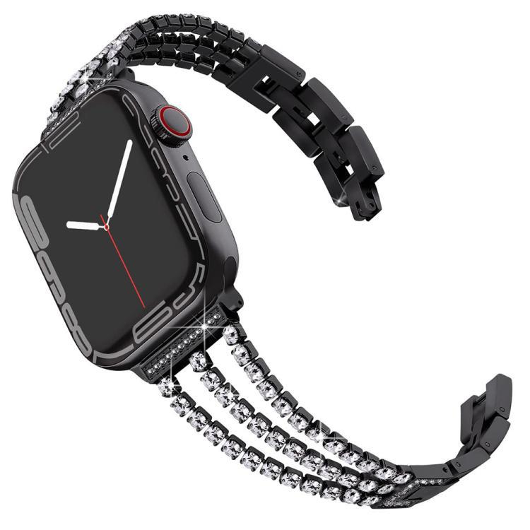 Apple Watch Diamond Metal Bracelet Combination Set es adecuado para 38 - 49mm multi-modelo tres paquetes multi-estilo