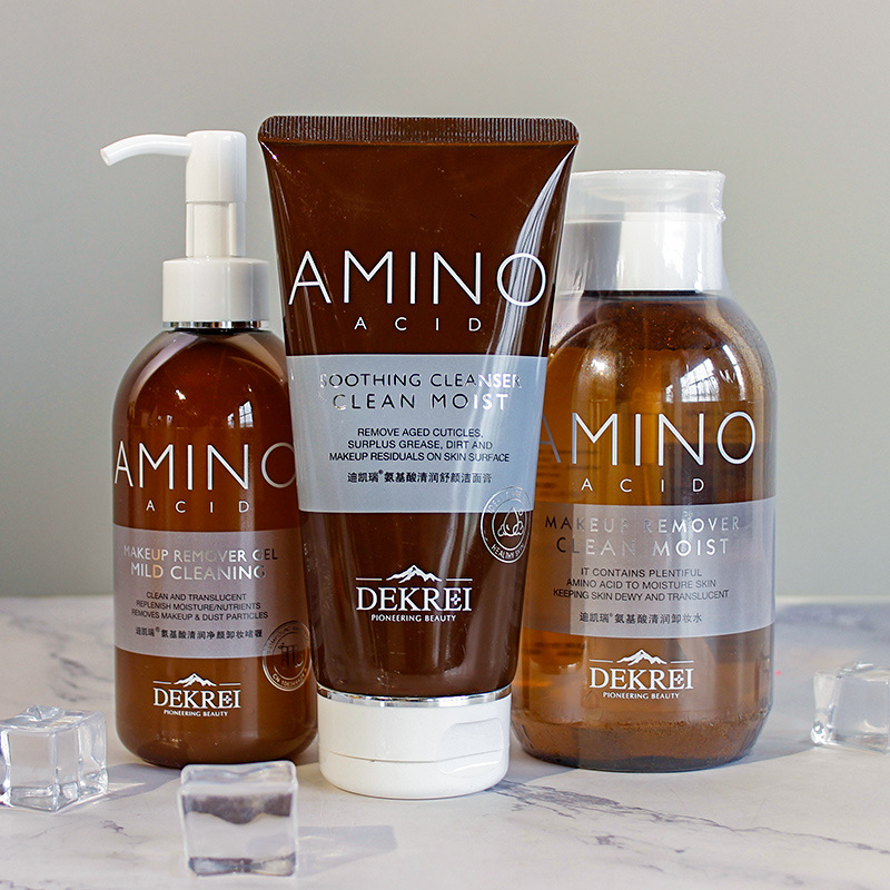 Dikai Rui Amino acids Cleansing Water Pressing the bottle 9891 Remove makeup Gel Amino acids Cleanser A generation of fat