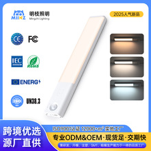 智能自动人体感应灯 充电款长条磁吸橱柜酒柜衣柜鞋柜led灯条灯带
