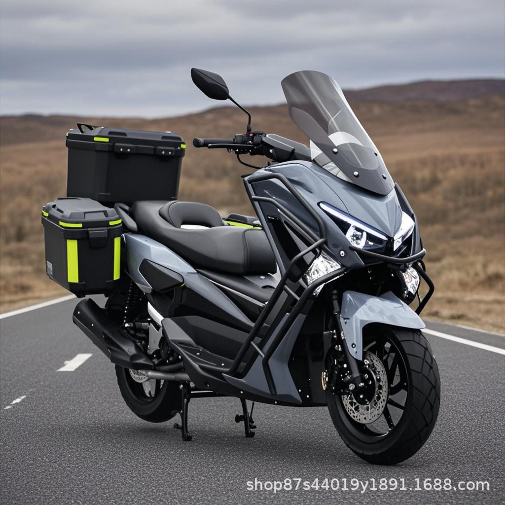 Licenseable Mengshi 150cc water-cooled two-wheel scooter, ADV, Euro 4, electric injection, climbing capability, Renmin RM