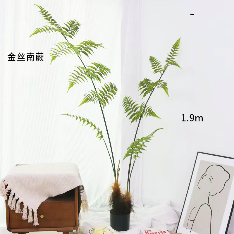 鉢付き模擬ヘマタムシ、大型植物アクセサリー、禅風ヘマタムシ、模擬造園、偽緑植物装飾品|undefined