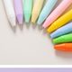 Students Print logo Office Writing Glue Spray Ballpoint Pen Advertising Pen with Makalong Morandi Color Plastic Pen