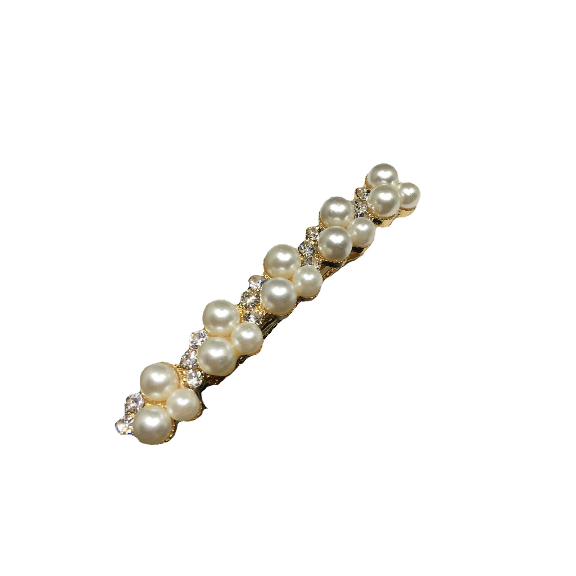 Hairgrip pearl, bangs, Korean style