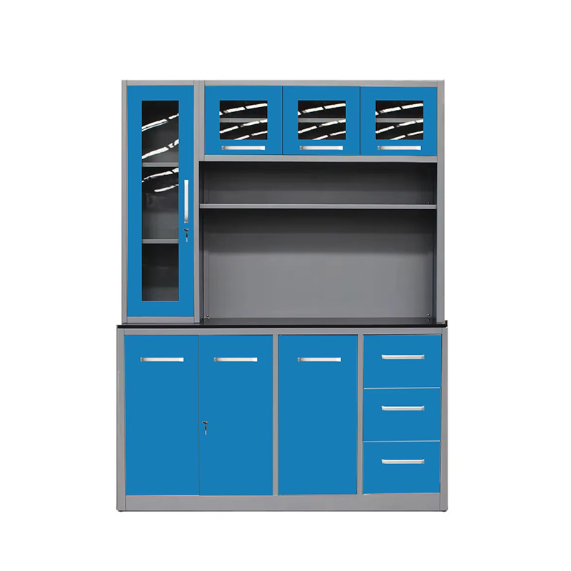 Amazon Hot Sale Metal Cabinet Kitchen Comedor Hotel Salón Armario de almacenamiento armario de almacenamiento multifuncional