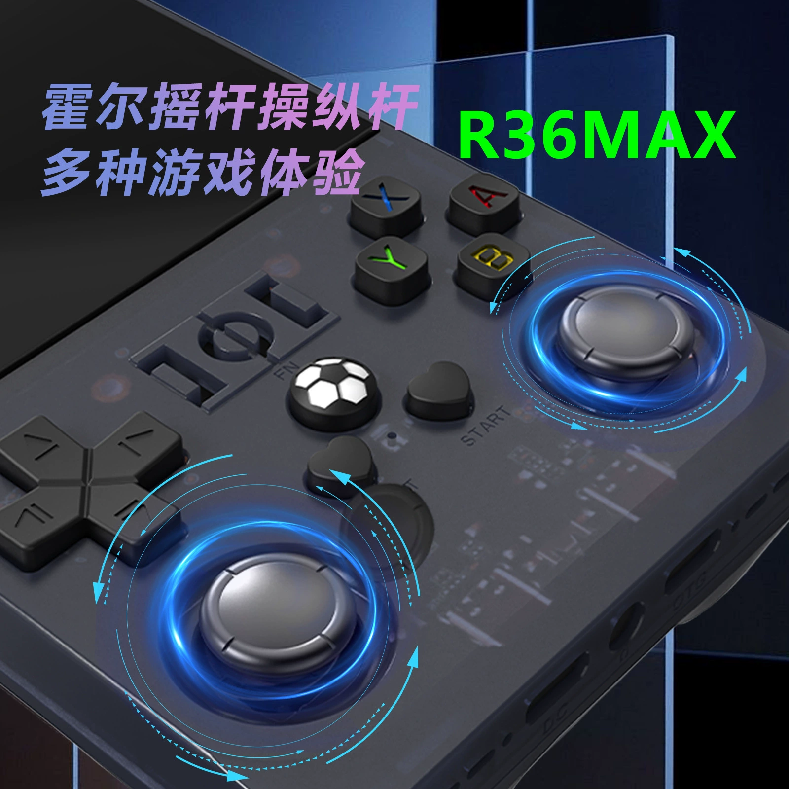 R36 MAX портативная ручная консоль открытого исходника, ретро-рокер, аркада 4-дюйма, портативная консоль для PSP GBA, кросс‑бордер