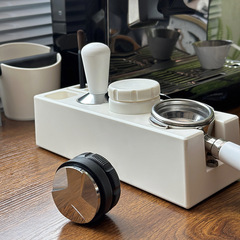 メーカーの人気コーヒーマシン布粉器51/58mmコーヒー布粉器ABS三葉コーヒープレス粉器コーヒー