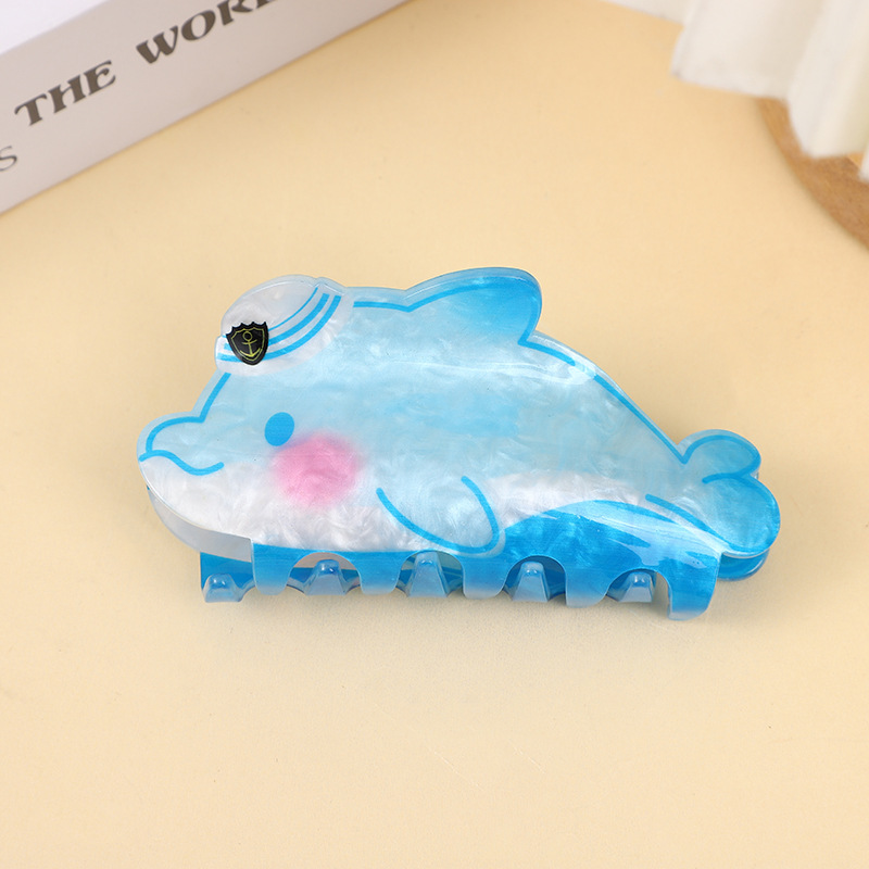 Cartoon, Flower Pattern Women's Gender Cute Women's Cartoon Flower Arylic Hair Claws