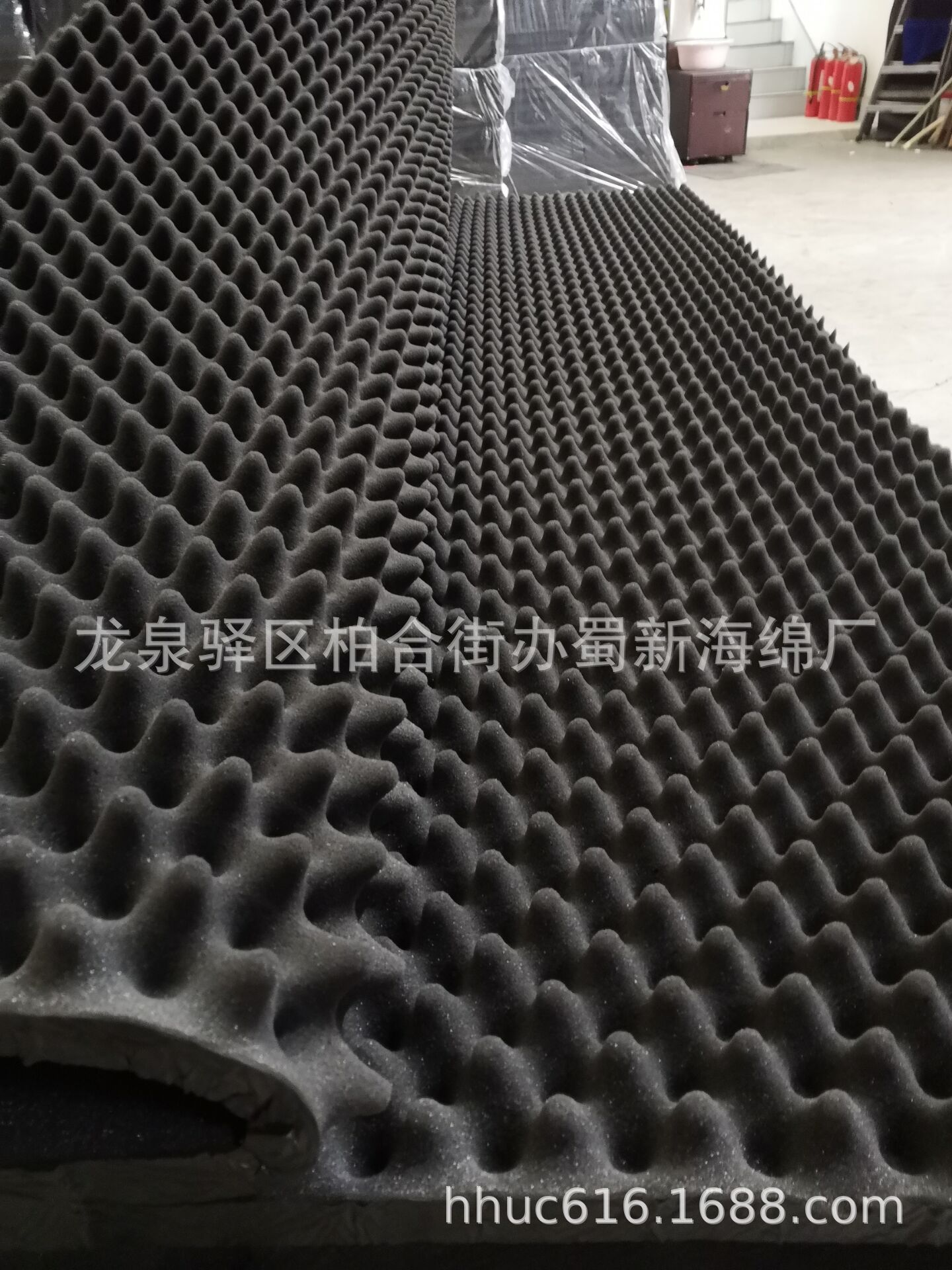 供应机器房消音降噪海绵/聚氨酯波峰消音泡棉/高密度波纹吸音海绵