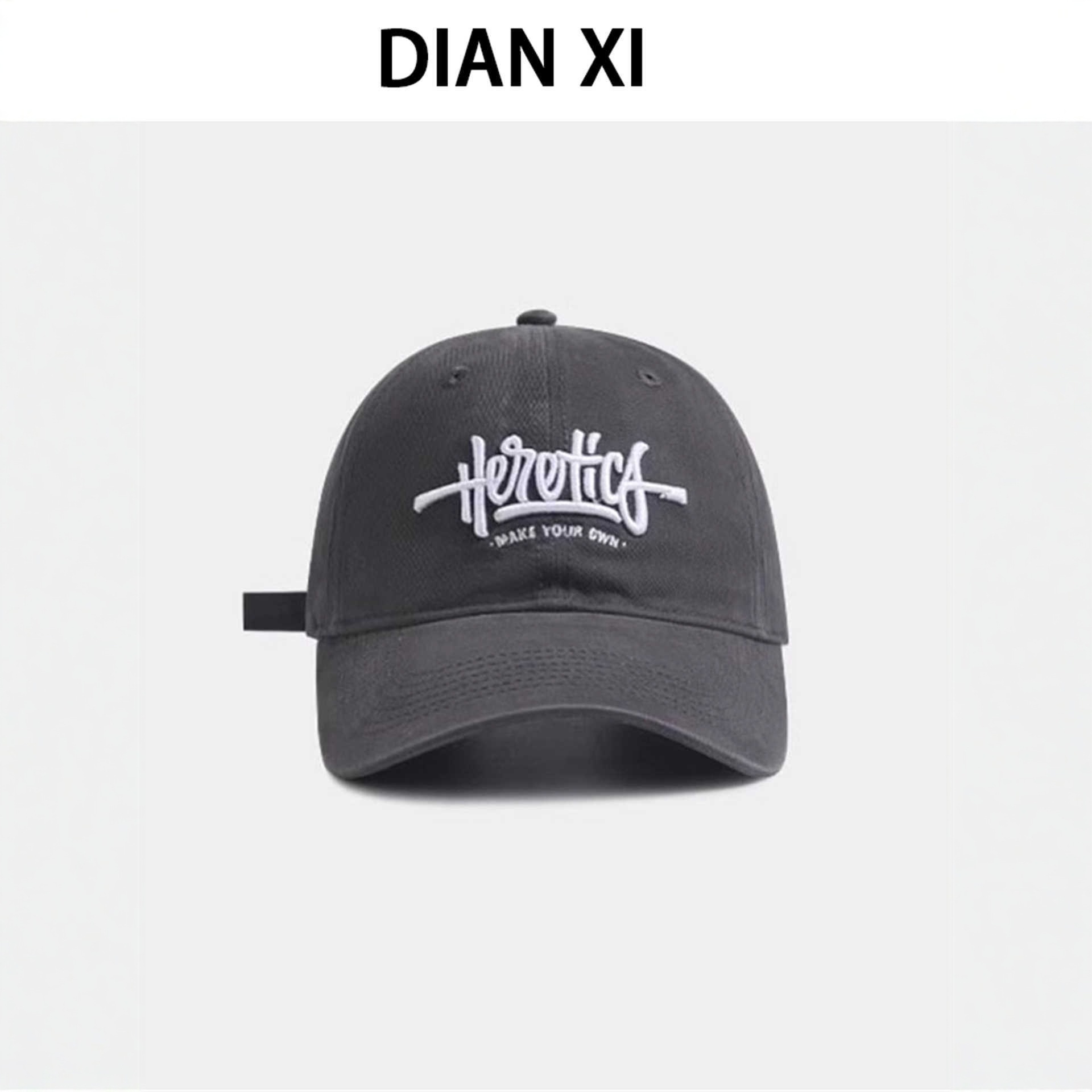 Estilo de tendencia americana bordada letras gorra de pato mujer primavera y otoño nueva moda retro versátil gorra de béisbol