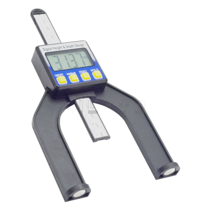 HUOTO 80MM0.01MM цифровой деревообрабатывающий глубиномер измеритель высоты штангенциркуль цифровой штангенциркуль