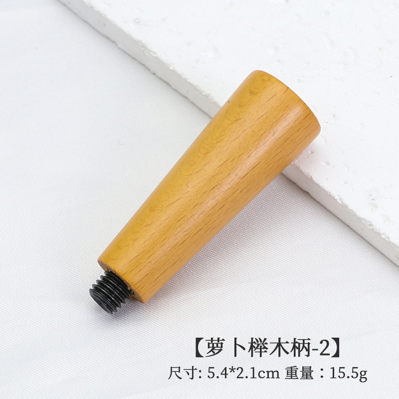 Yaqi sello de laca de fuego mango de madera de haya sellado de estilo europeo herramienta de cera de sellado de laca de fuego mango de sello de cera barato de alta calidad