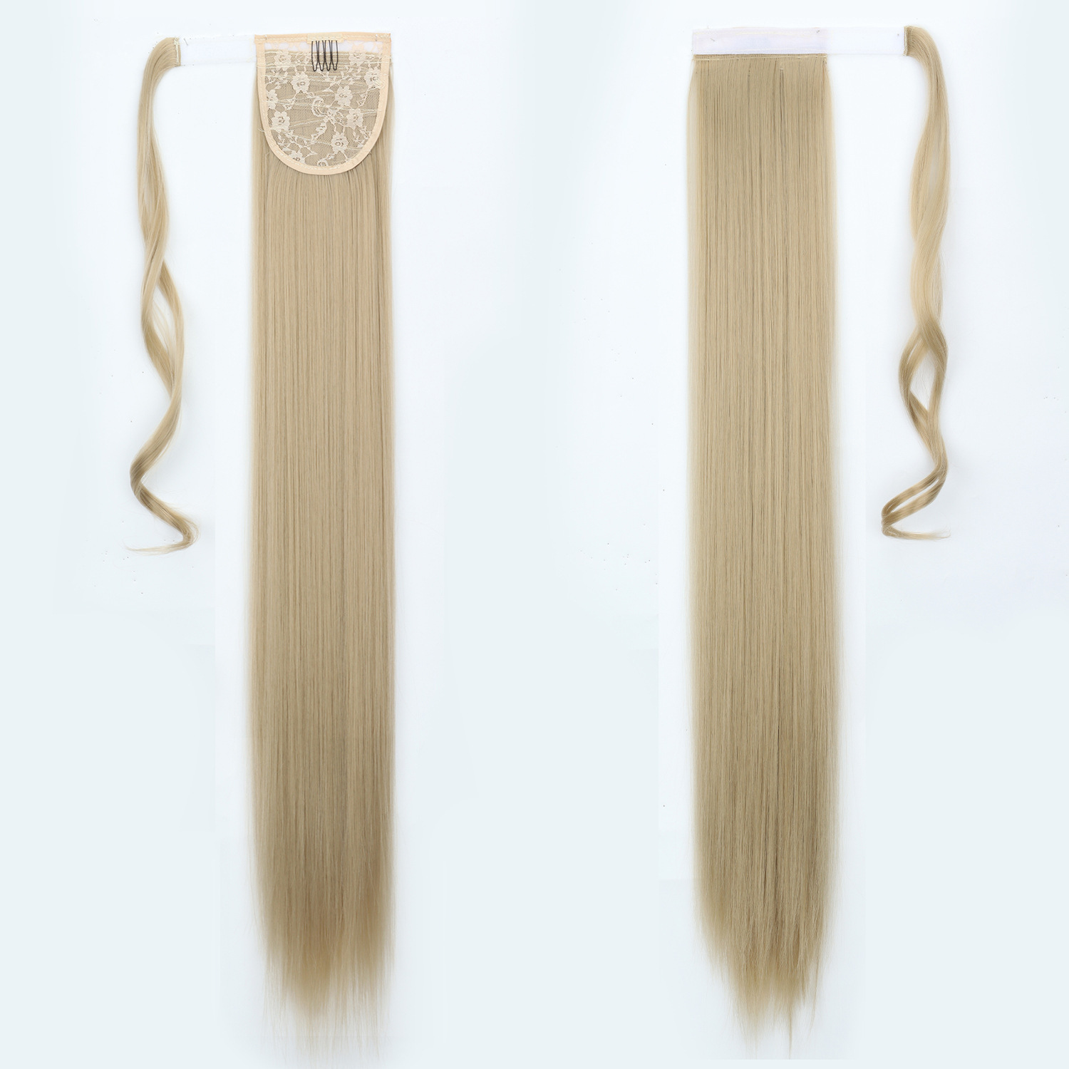 85CM larga seda de alta temperatura cabello recto cabello caballo fibra química caballo cabello