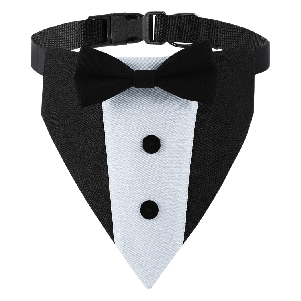 Tanpopo mascota perro Toalla de triángulo perro Toalla de saliva perro grande pajarita bufanda traje triángulo bufanda ropa al por mayor