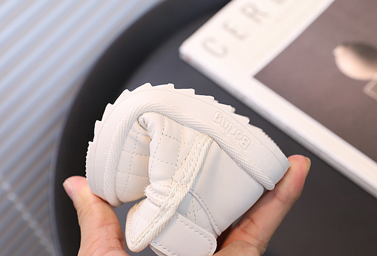 Baby Snow Boots For Warm Winter Walks, Thick Plush Cotton Lining_voghion.com