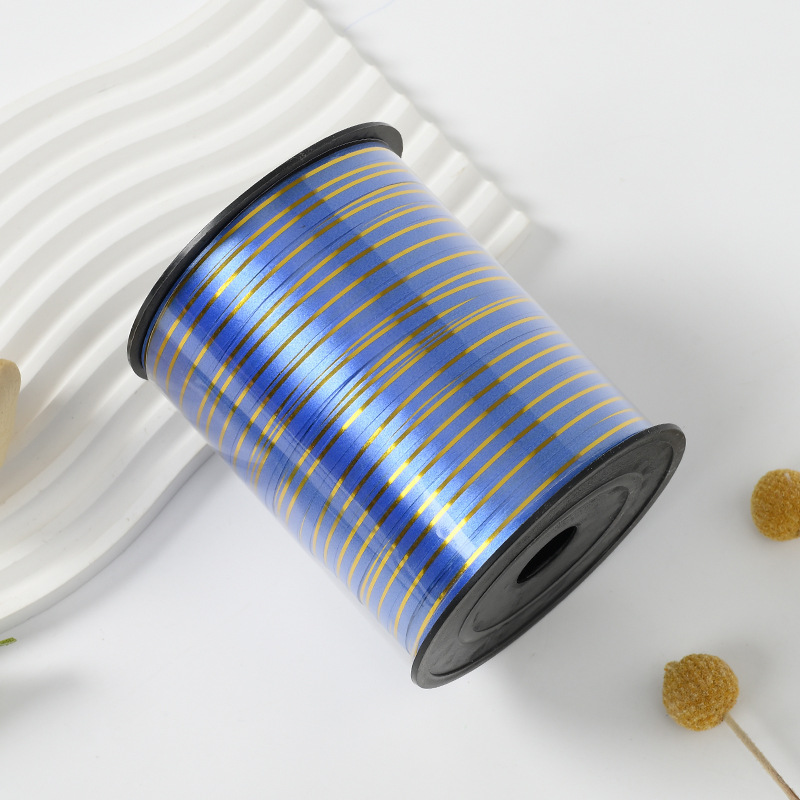 Cinta de Phnom Penh al por mayor transfronteriza 1cm250 yardas de perlas con embalaje decorativo de regalo con cinturón de ppm con cinturón de globo atado