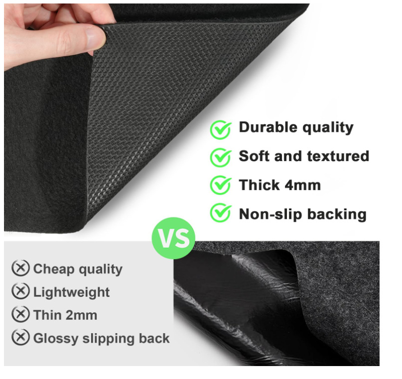 Cross-Border Tpr Anti-Slip Felt Floor Mat Garage Water-Absorbent and Oil-Proof Car and Motorcycle Repair Mat to Prevent Oil Spillage Mat