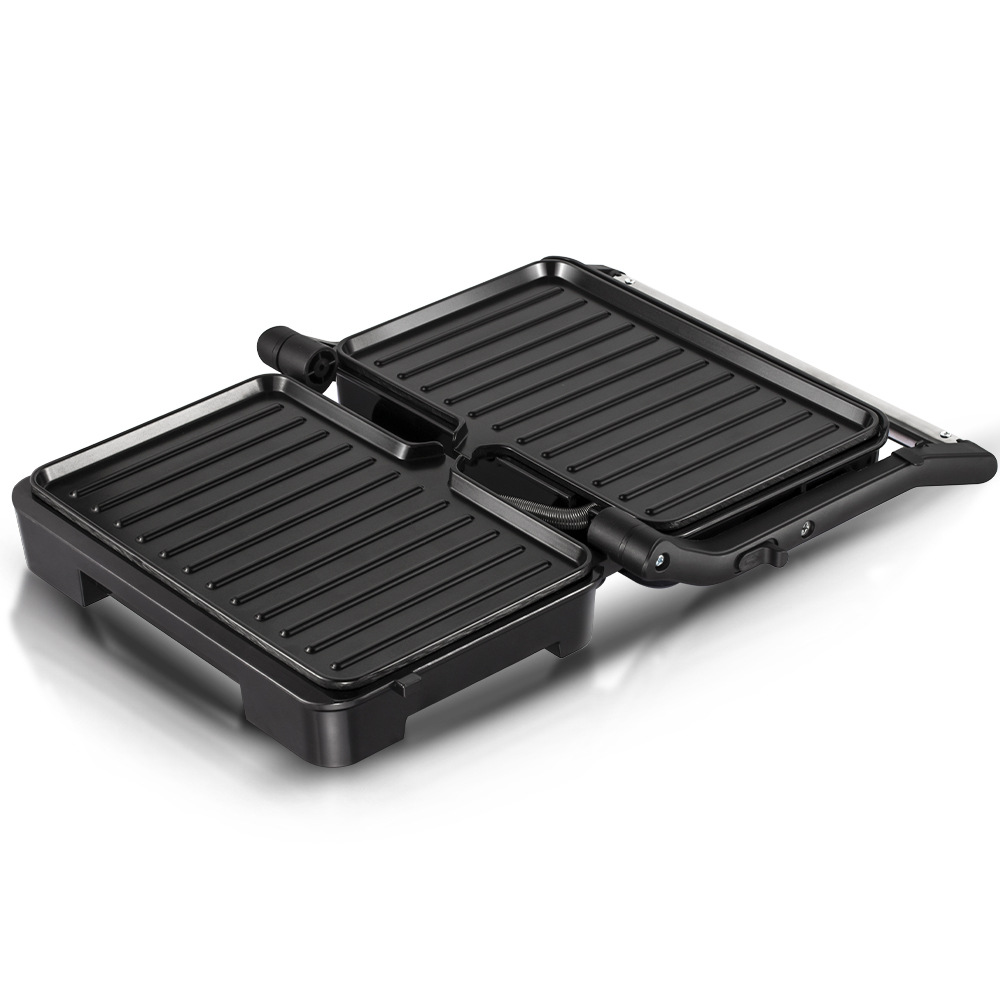 Gränsöverskridande hemlagad frukost och korvhamburgerbrödrost, biffmaskin, grillmaskin_voghion.com