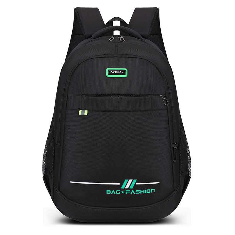 Venta directa de fábrica tendencia de moda mochila casual para hombres salvaje simple viaje al aire libre estudiante de secundaria mochila para computadora