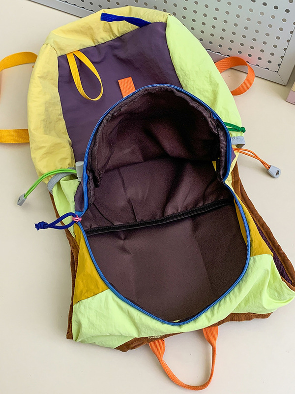 小众设计旅行包多巴胺户外登山包大容量双肩包女休闲健身骑行背包|undefined