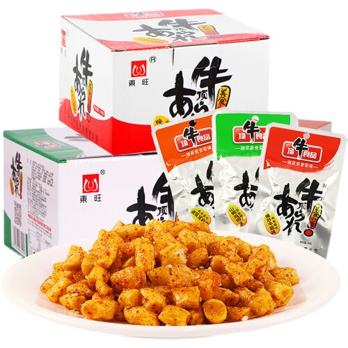 Hot Dry Strips Mixed Batch Full Carton Wholesale Large Spicy Strips Spicy Strip Snacks Net Weight Snacks Small Packaging