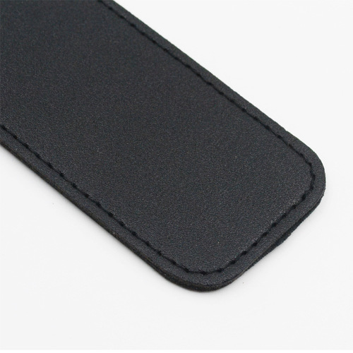 Wholesale vintage manual razor leather case PU leather manual razor protective cover convenient knife holder box