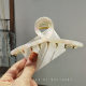 Korean-style Elegant Colorful Large Metal Hairpin Headwear Women's Back-of-head Coiled Hair Grab Clip Simple Shark Clip Hairpin