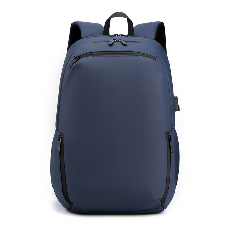 Nuevo bolso de computadora de hombro transfronterizo, película de cuero, bolso de negocios resistente al agua, mochila para estudiantes universitarios, mochila de viaje y ocio para hombres