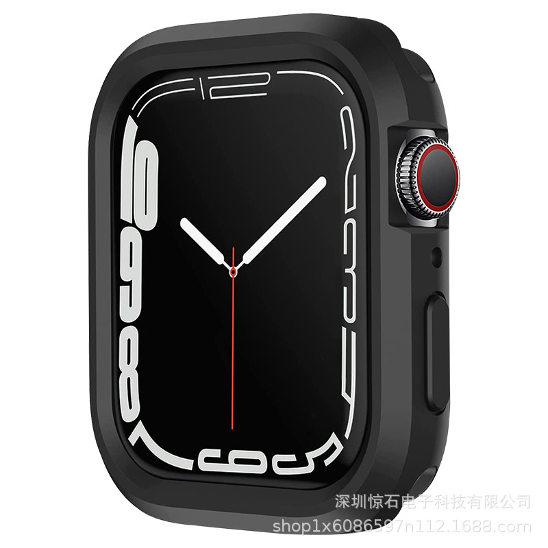 Carcasa blanda TPU para Apple Smart Watch iwatch456789 caja de reloj proceso esmerilado caja protectora al por mayor