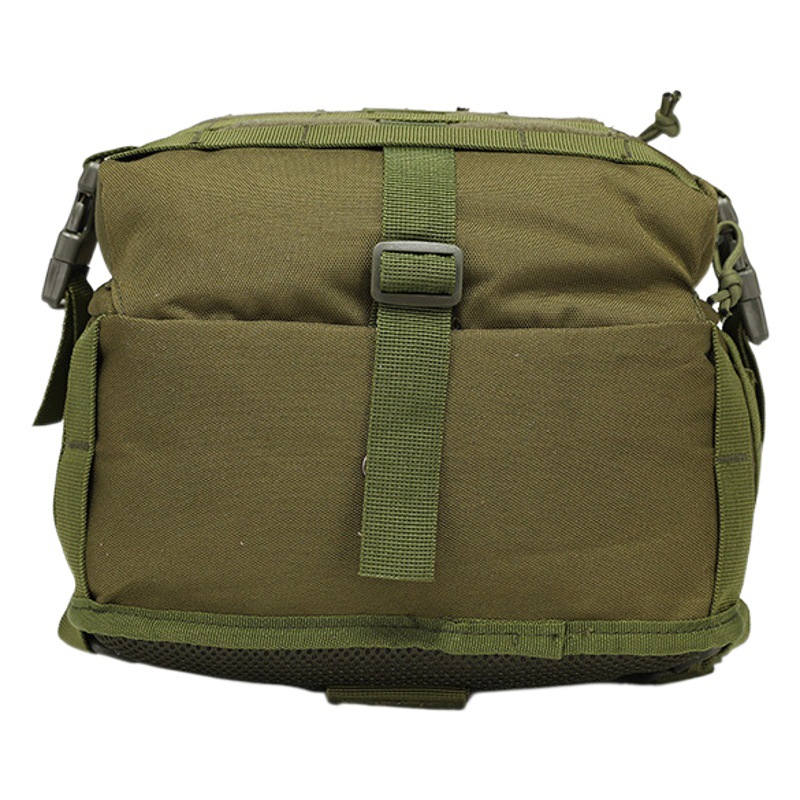 Venta directa de fábrica Super bolsa de sillín táctico hombro pecho bolsa impermeable camuflaje crossbody fotografía bolsa Tang ganso bolsa de sillín