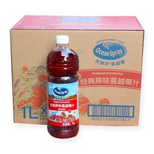 包邮优鲜沛蔓越莓汁蔓越莓果汁1000毫升果汁