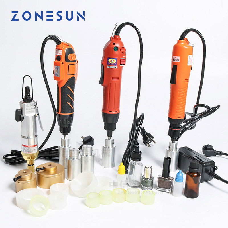 ZONESUN 手持拧盖机 塑料瓶PE瓶饮料瓶手动旋盖机 电动锁盖机配件