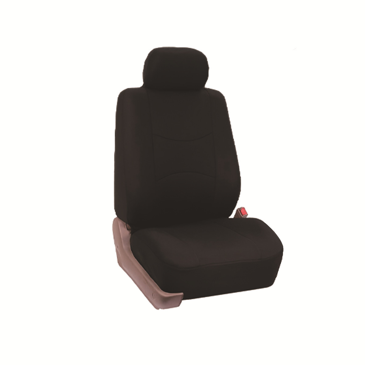 cubierta de asiento universal cubierta de asiento de automóvil de tela plana cubierta de asiento de automóvil general cuatro estaciones simple color combinado cubierta de asiento suave y cómoda image 30