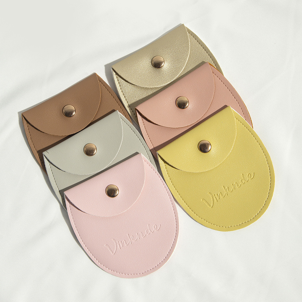 1 Piece Pu Leather Simple Style Daily Solid Color Jewelry Packaging Bags display picture 2