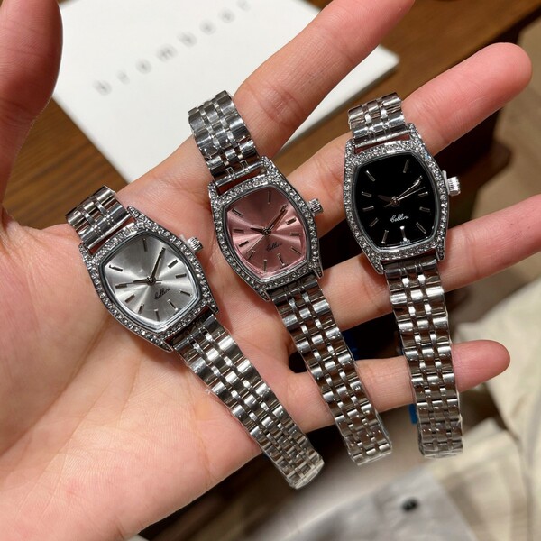 Lao Jia Lady's Quartz Watch Steel Belt Niche Fashion High-end Live…