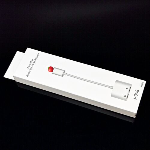 Apple headphone adapter 7/8P line 11 Pro charging music two-in-one converter xs call X voice Xr