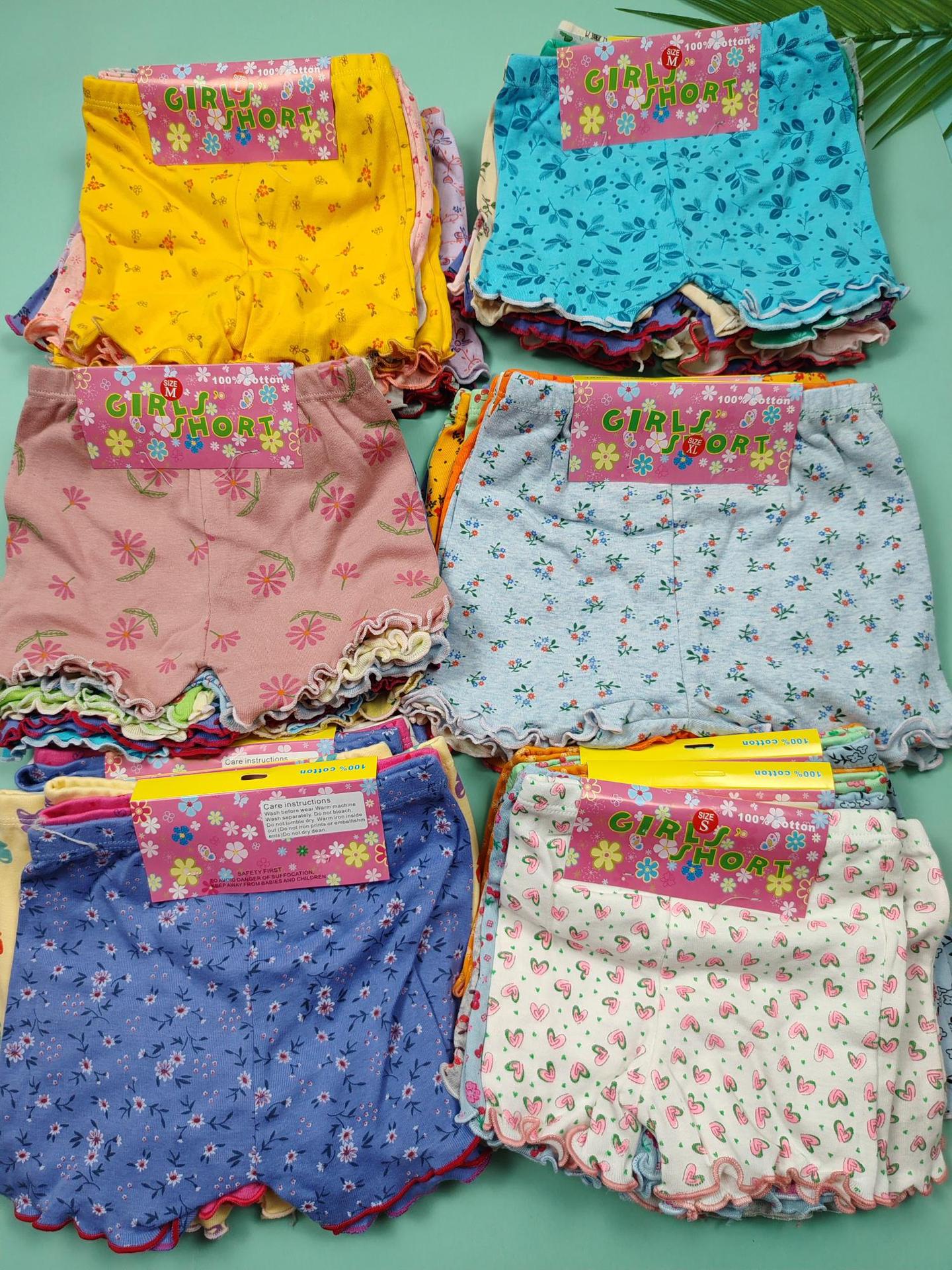 (Cross-border trading), children's safe pants for men and women, trousers, nurse uniform, floral print 3