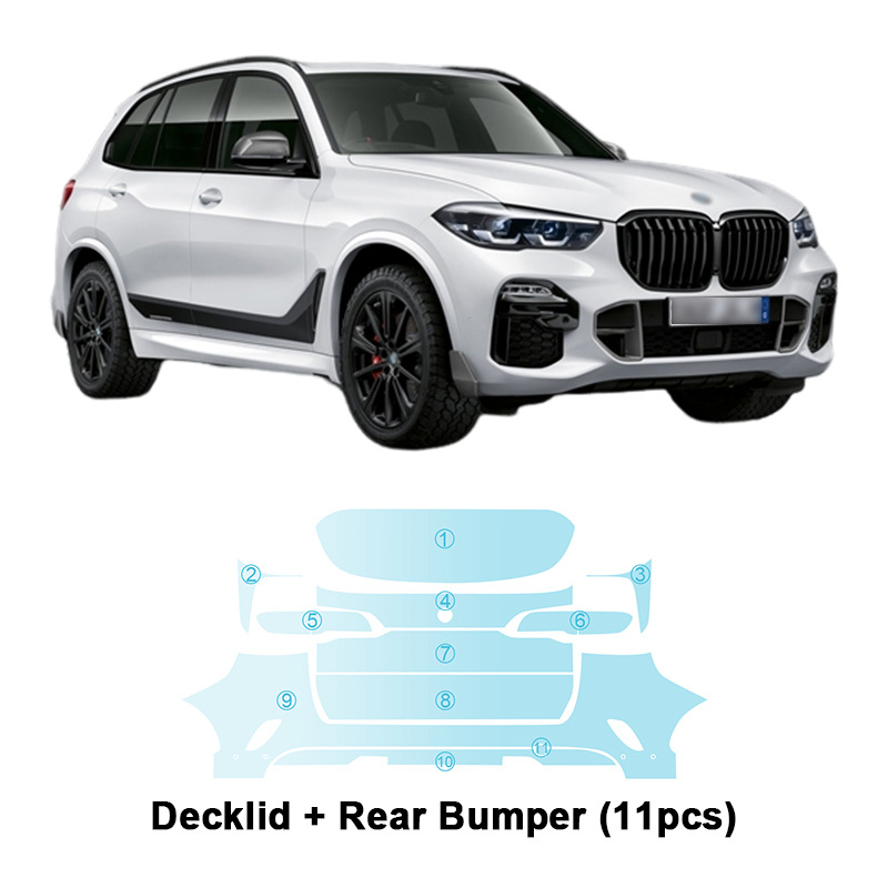 Cross-border exclusive for BMW X5MF95 competition version 20-22TPU invisible paint anti-scratch protective film