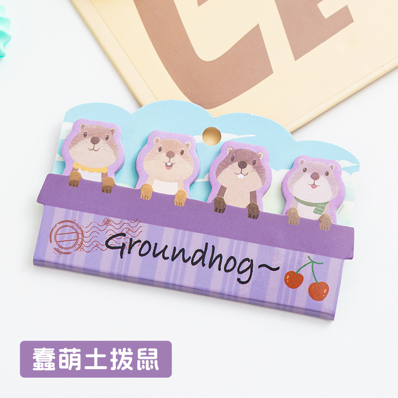 멍청하고 귀여운 마모트 [스티커 120개/팩]