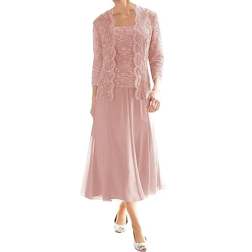 Independent Overseas Warehouse Cross-Border Evening Dress New Lace Set Evening Gown Elegant Party Dress for Women