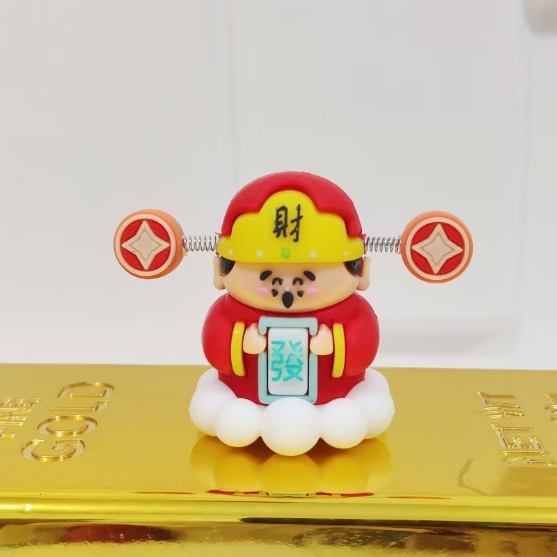 Adornos de celebridades de Internet, llavero de coche, decoración de coche, mano pequeña, Douyin, el mismo estilo, adornos de buena suerte